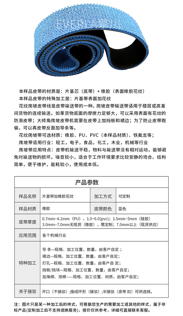 花纹片基带