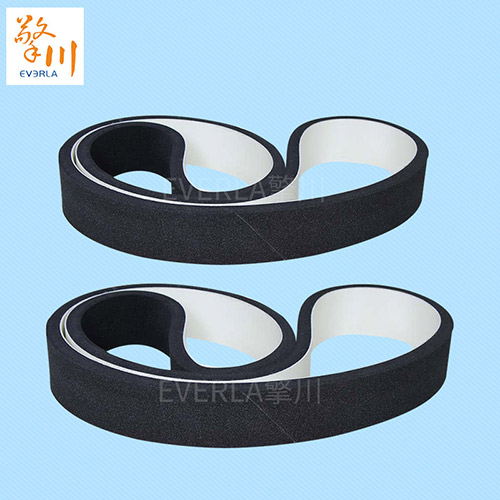 PVC材质加黑色泡棉输送皮带