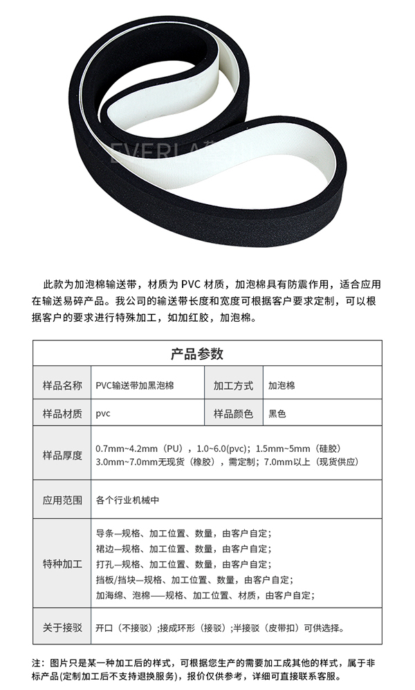 夹瓶机皮带